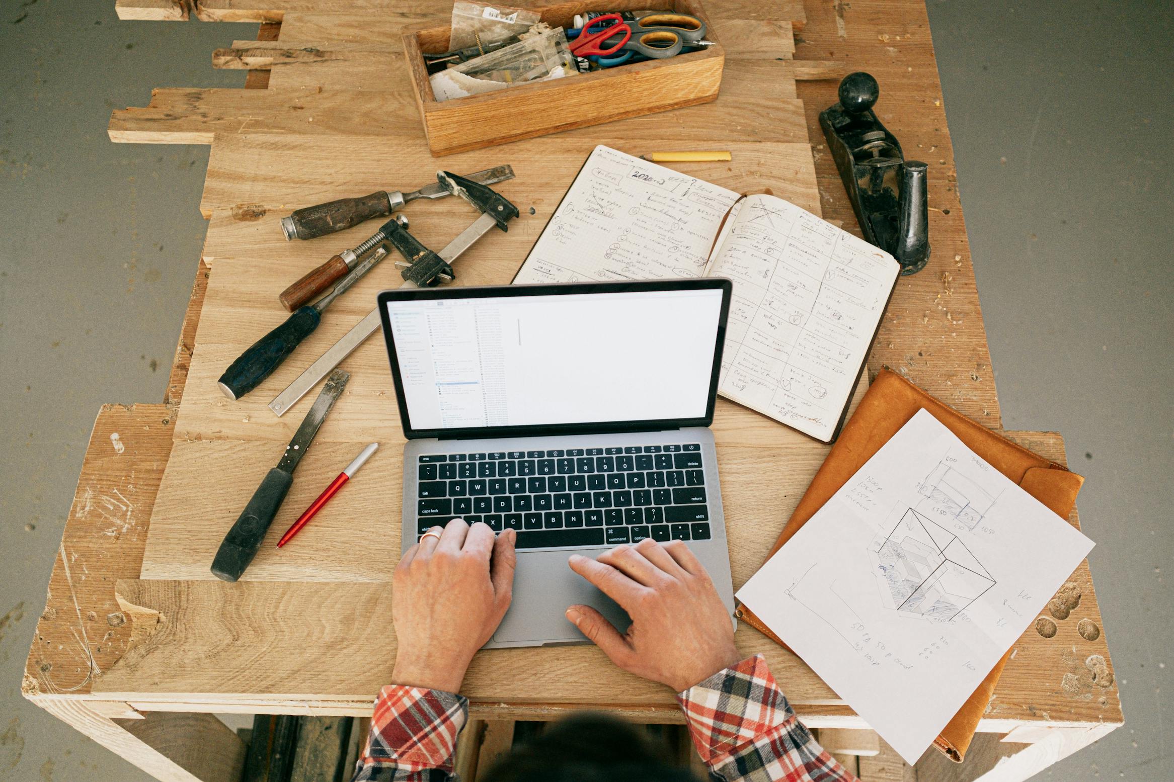 Bespoke planning desk