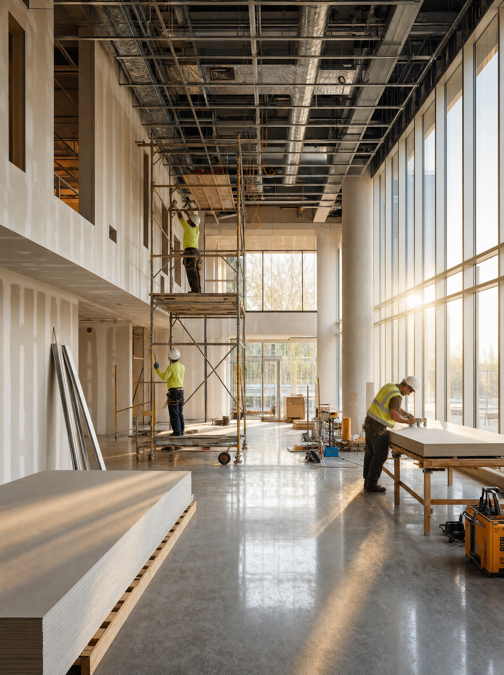 High-end commercial fitout project — GOS execution and delivery