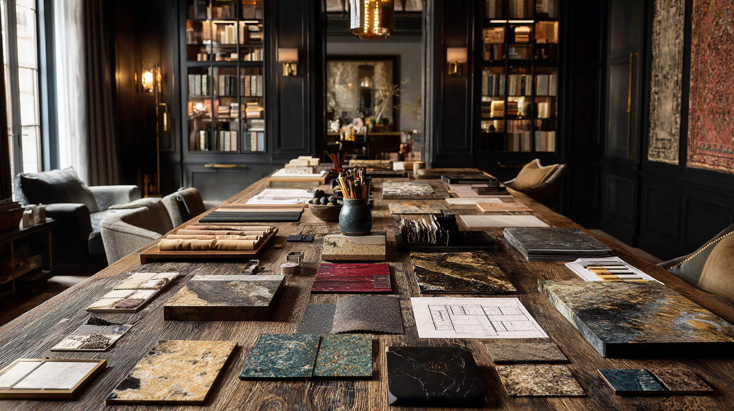 Interior design studio — materials, planning, and quality craftsmanship