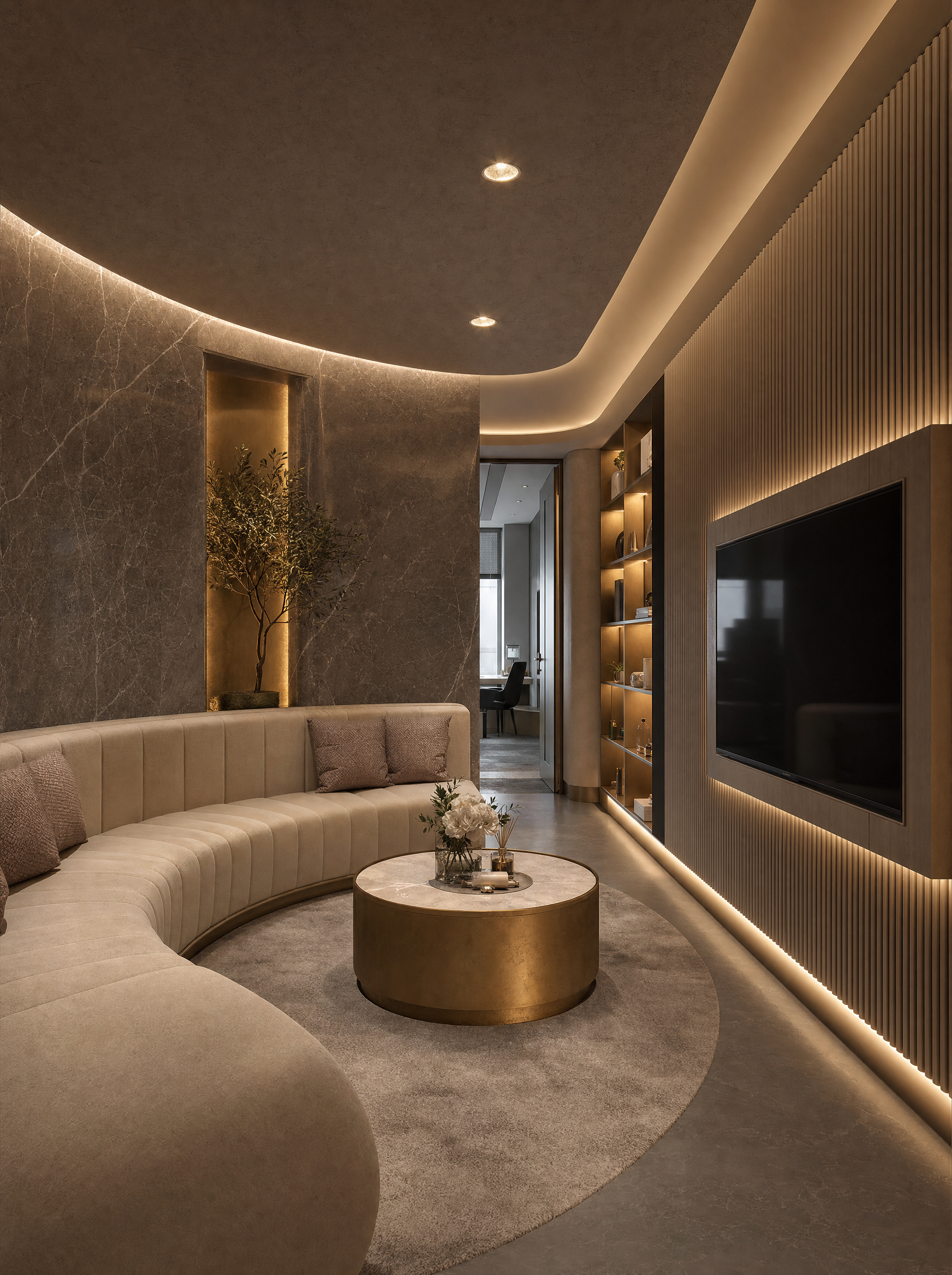 Ladies lounge office interior