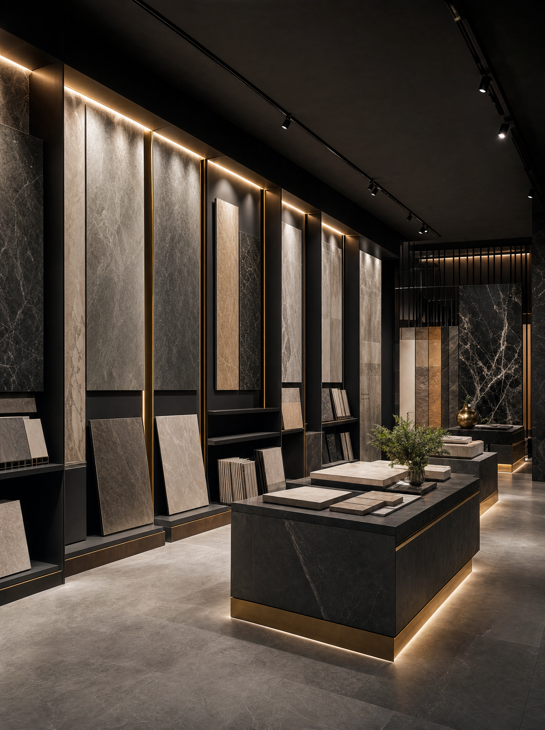 Oruba ceramic showroom interior